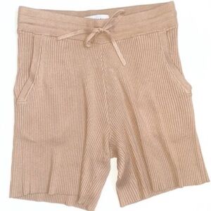 10 Crosby Derek Lam Loli Ribbed Drawstring Shorts